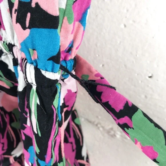 GAP Floral Tie Waist Dress - Picture 4 of 12